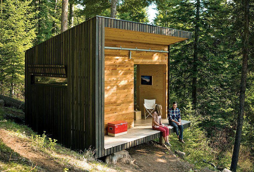Cottage con camera doppia con toilette e doccia: creiamo condizioni confortevoli
