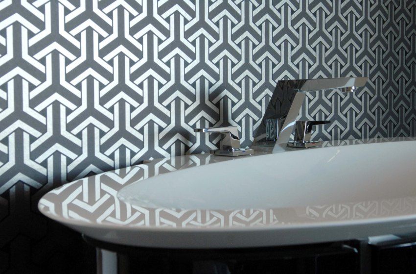 Wallpaper per il bagno: una soluzione universale per una stanza elegante