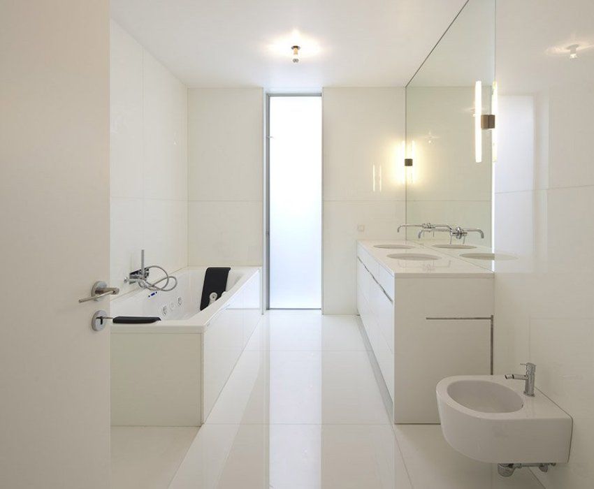 Illuminazione in bagno, foto di varie opzioni