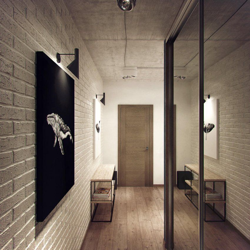 Corridoio in un piccolo corridoio: come combinare comfort e funzionalità
