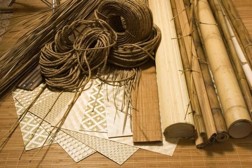 Carte da parati di bambù per pareti: caratteristiche generali e regole di attaccamento