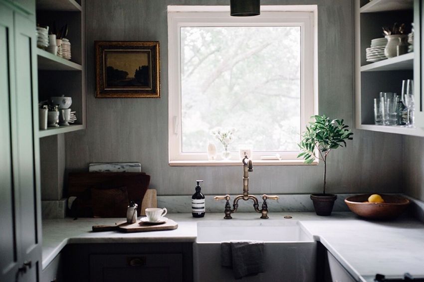 Piccola cucina di design di 6 mq: foto degli interni più belli