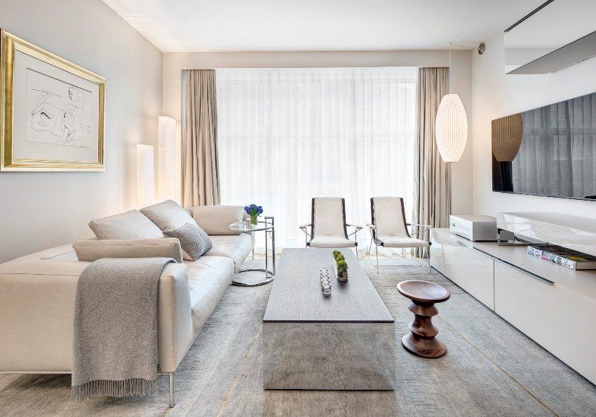 Design della sala nell'appartamento: foto di eleganti soluzioni d'interni