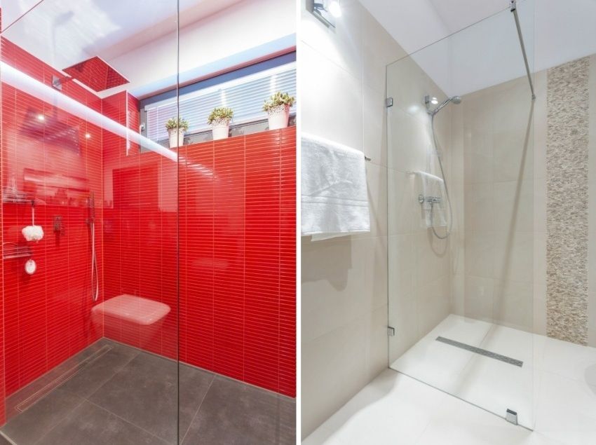 Parabrezza realizzato in vetro senza padella: una soluzione comoda per il bagno