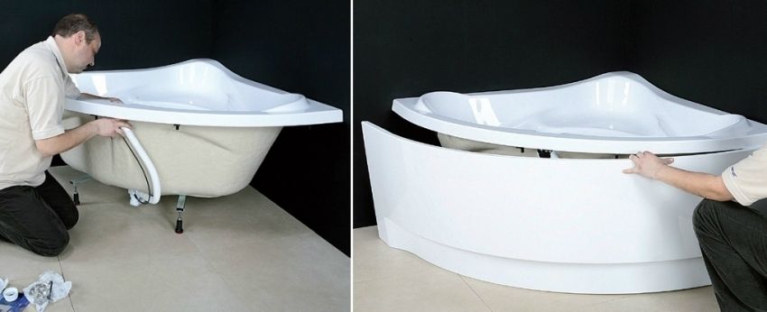 Schermo del bagno: foto dei migliori modelli e sfumature di installazione