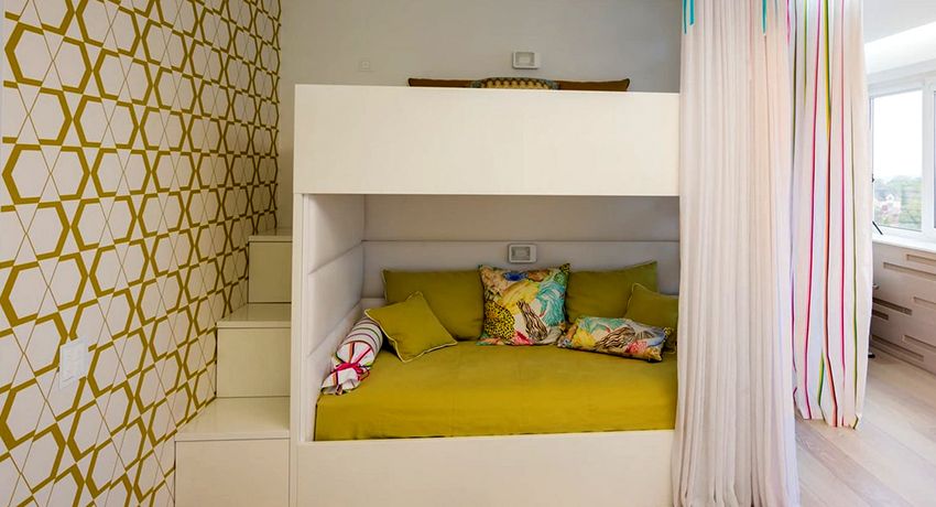 Letto a castello con divano: comfort e ottimizzazione dello spazio
