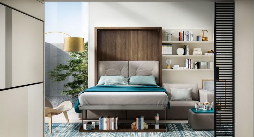 Trasformare il letto per l'appartamento di piccole dimensioni: selezioniamo l'opzione conveniente
