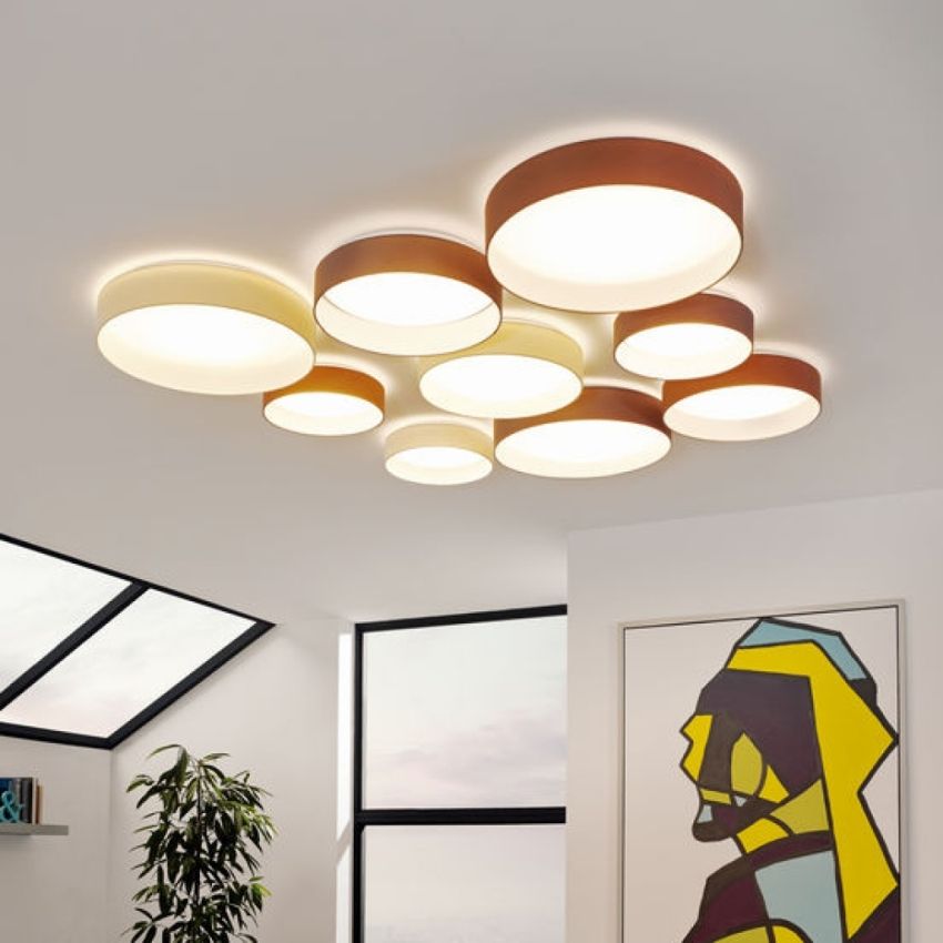 Lampadari a LED a soffitto per la casa, il loro dispositivo e le raccomandazioni per la scelta