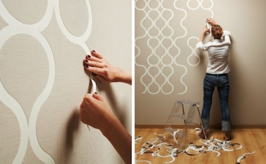 Stencil per pareti per la pittura: un modo creativo di decorazione d'interni